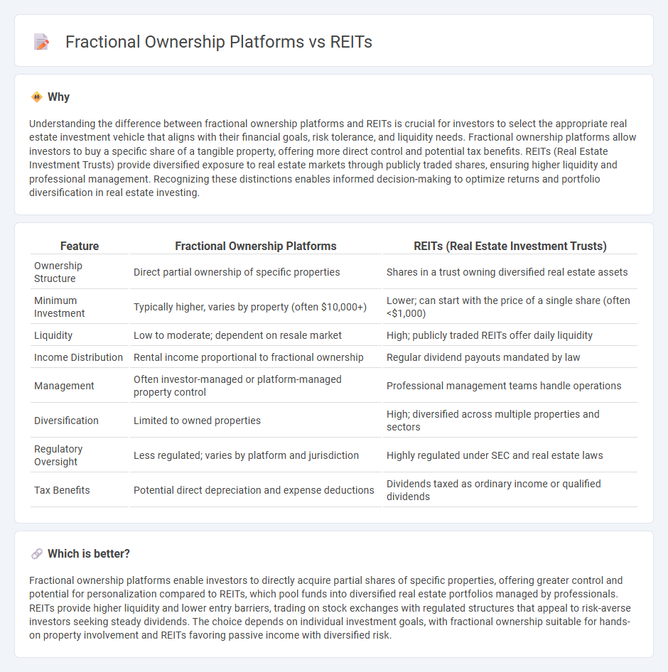 Fractional Ownership Platforms vs Reits in Real Estate