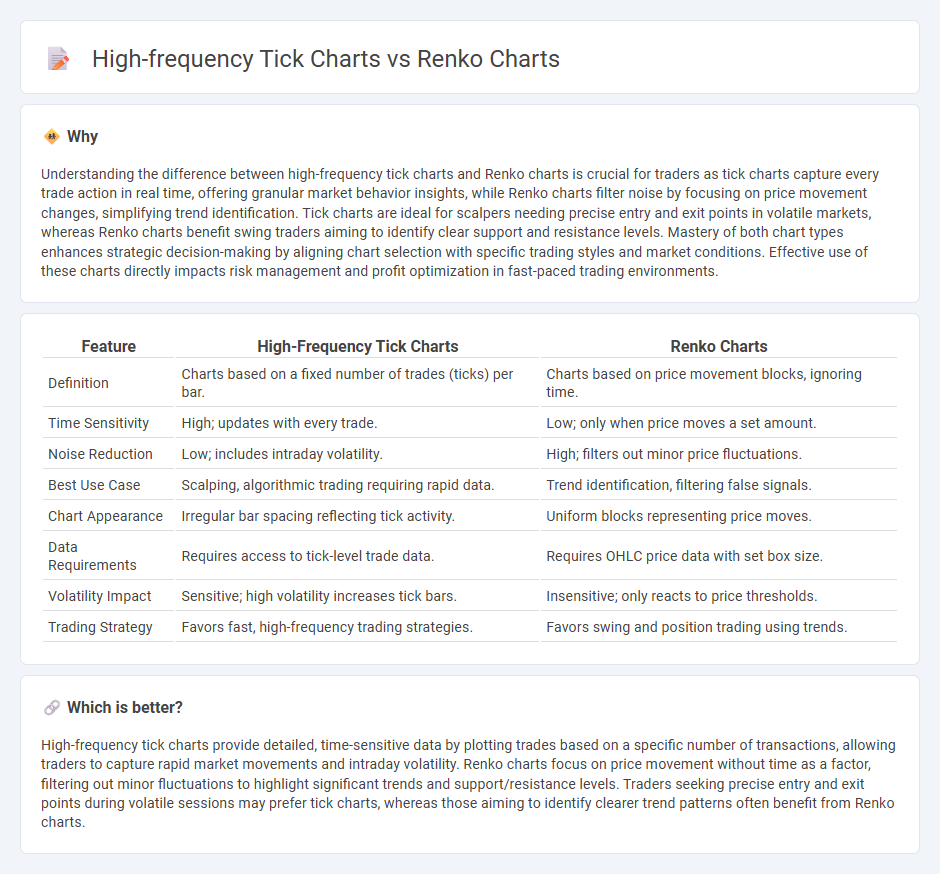 High-Frequency Tick Charts vs Renko Charts in Trading