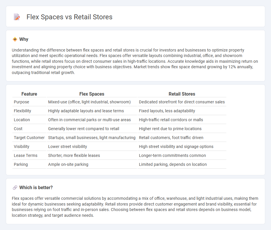 Flex Spaces vs Retail Stores in Real Estate
