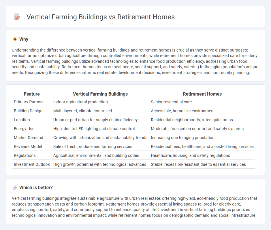 Vertical Farming Buildings vs Retirement Homes in Real Estate