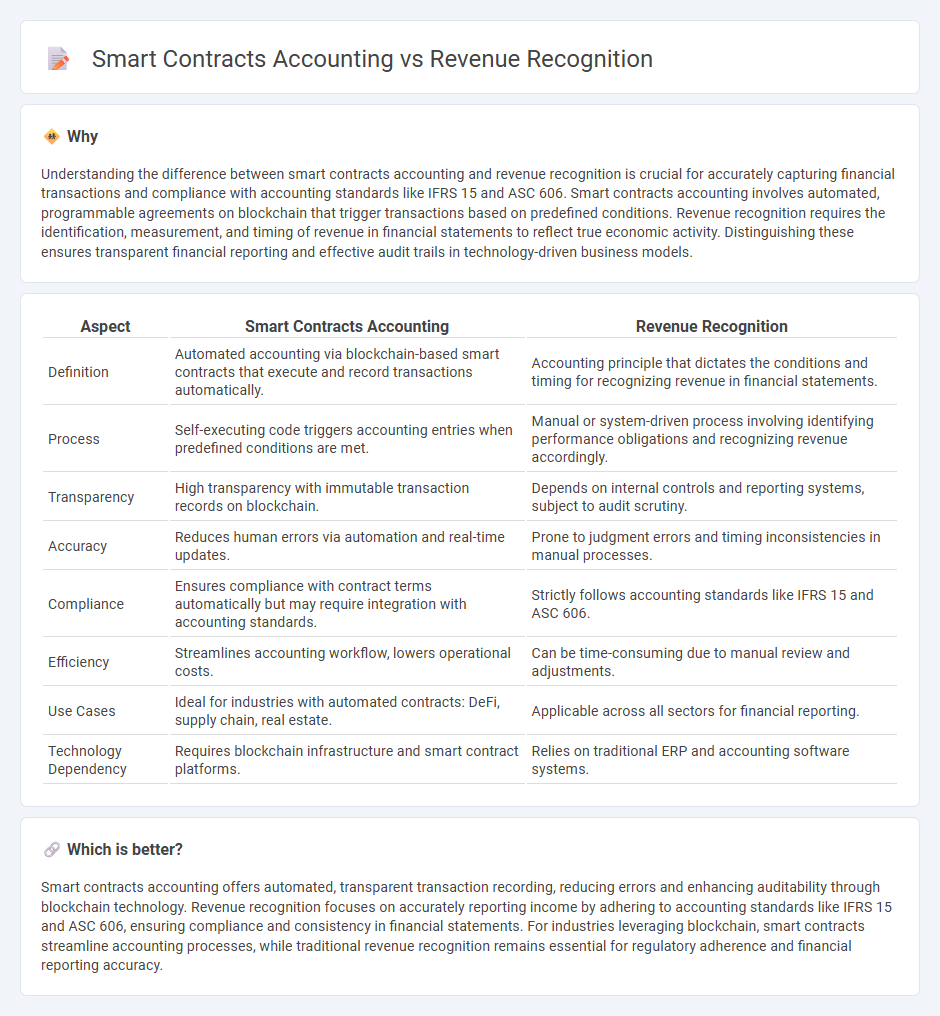 Smart Contracts Accounting vs Revenue Recognition in Accounting