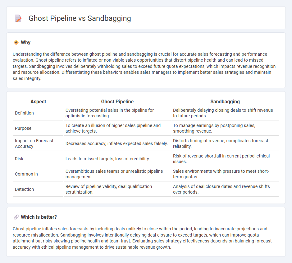 Ghost Pipeline vs Sandbagging in Sales