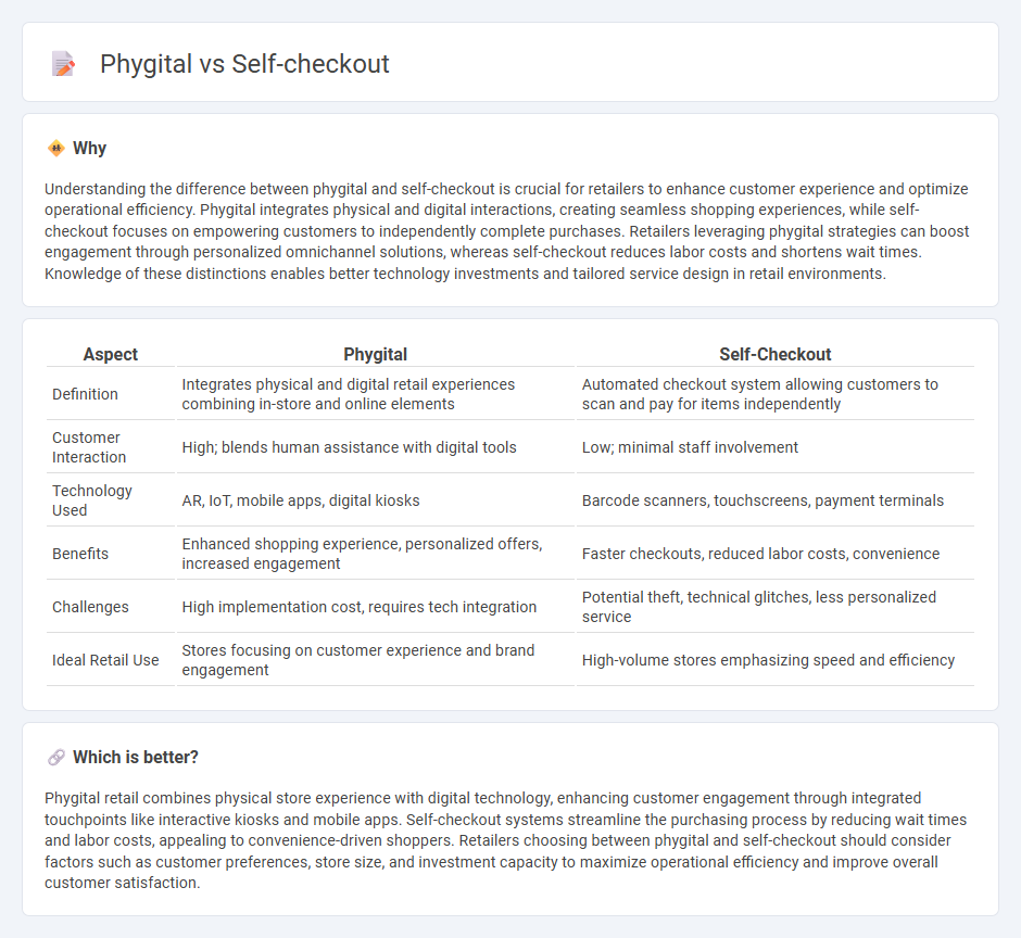 Phygital vs Self-Checkout in Retail