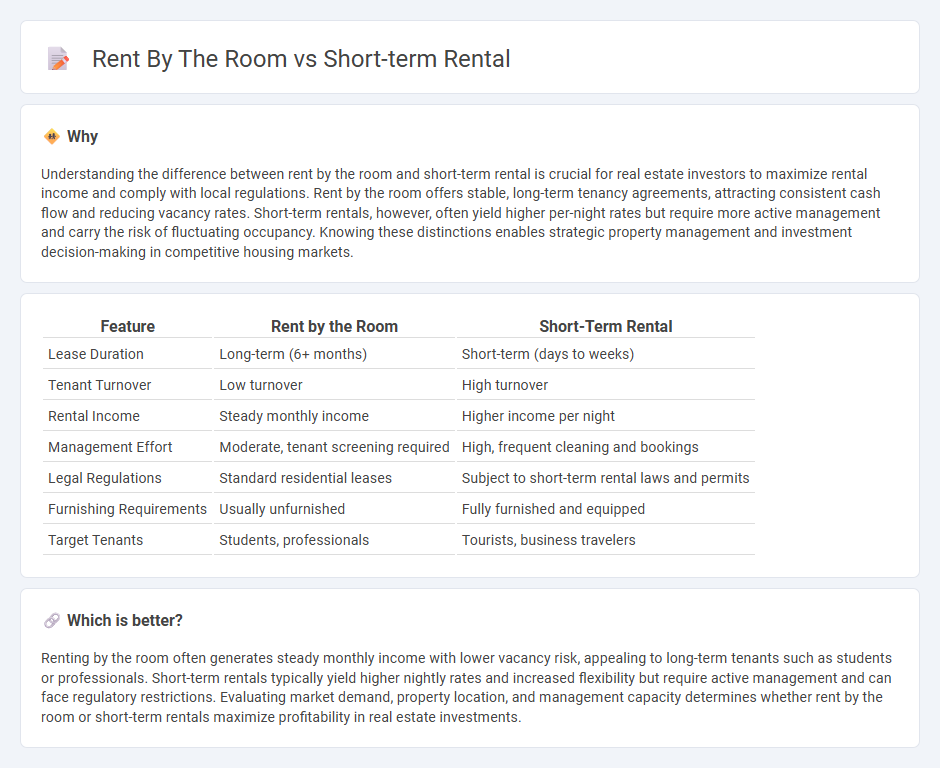 Rent By The Room vs Short-Term Rental in Real Estate