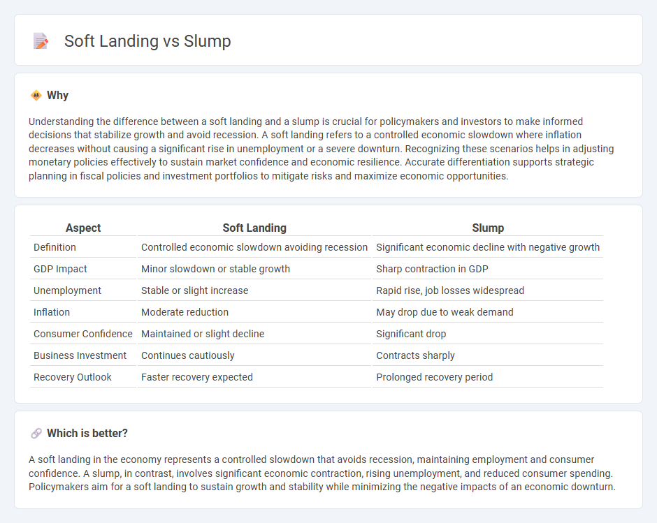 Soft Landing vs Slump in Economy