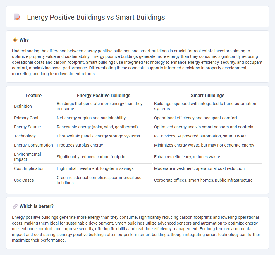 Energy Positive Buildings vs Smart Buildings in Real Estate