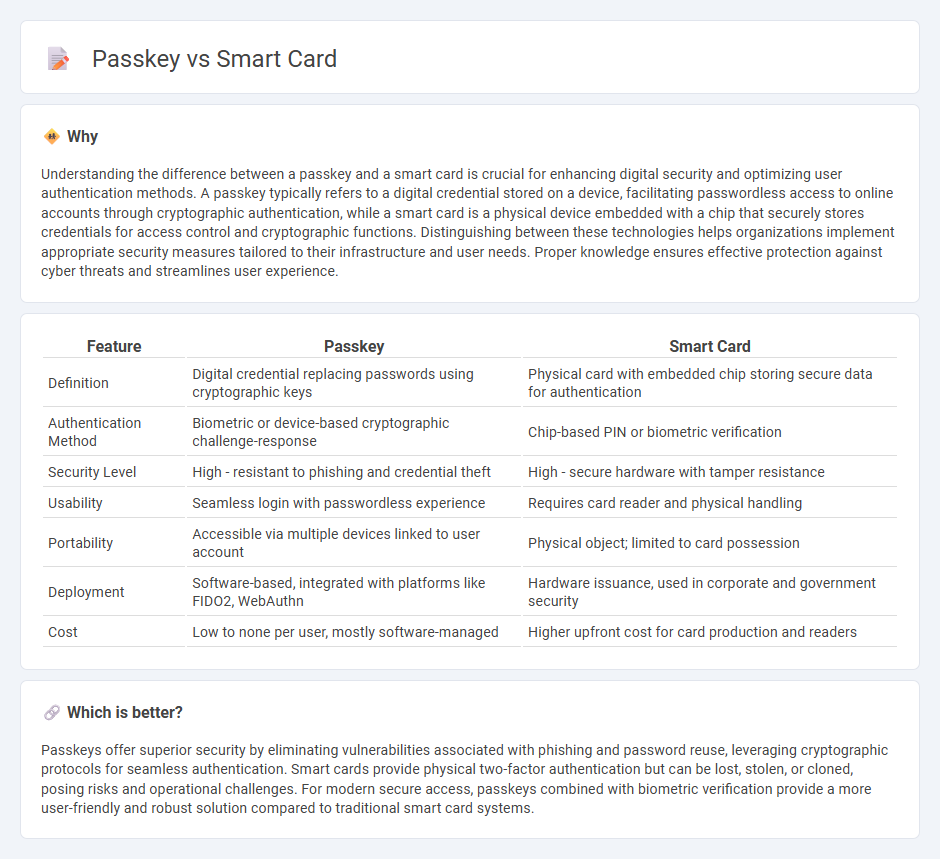Passkey vs Smart Card in Technology