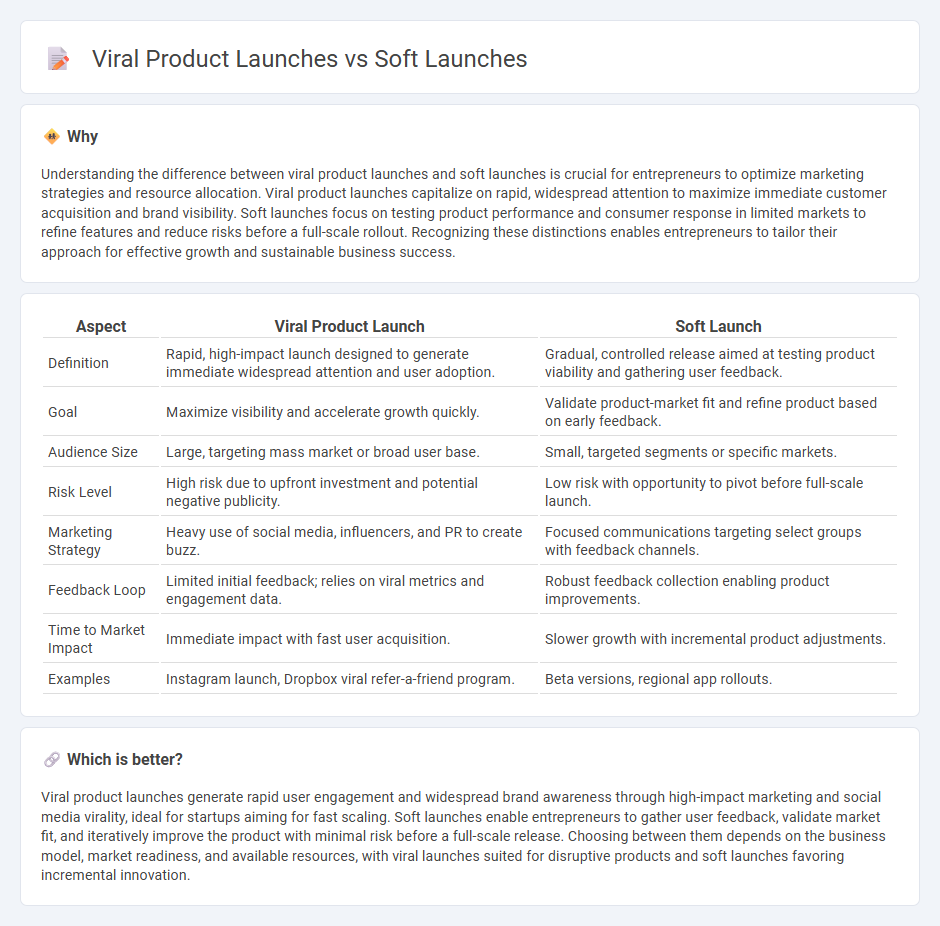 Viral Product Launches vs Soft Launches in Entrepreneurship