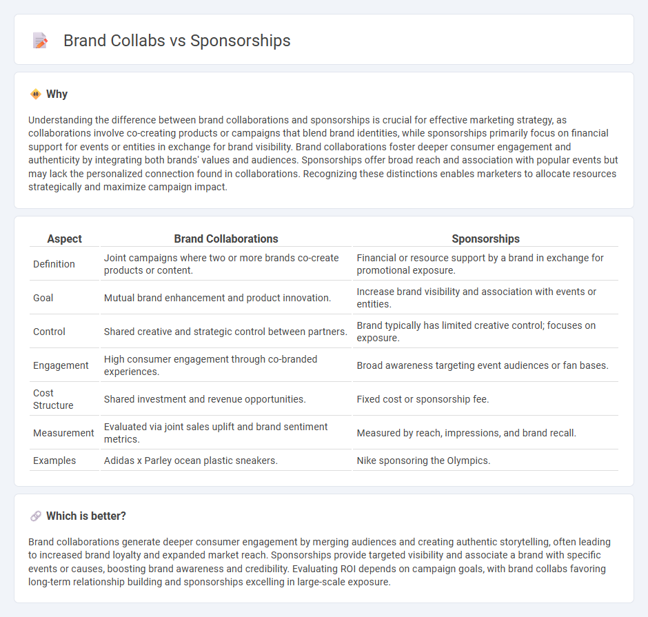 Brand Collabs vs Sponsorships in Marketing