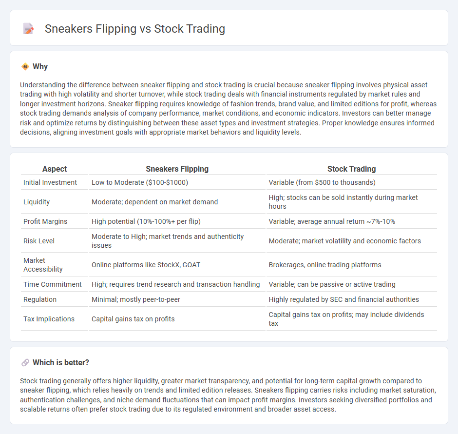 Sneakers Flipping vs Stock Trading in Investment