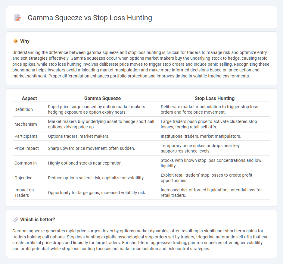 Gamma Squeeze vs Stop Loss Hunting in Trading