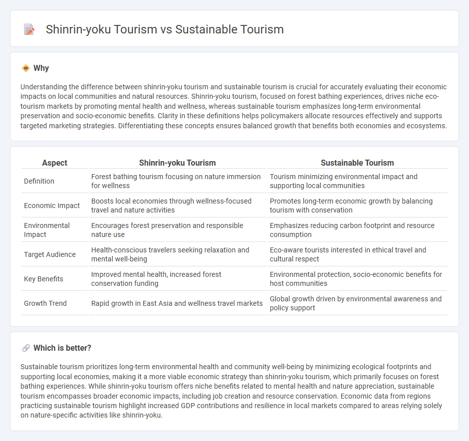 Shinrin-Yoku Tourism vs Sustainable Tourism in Economy