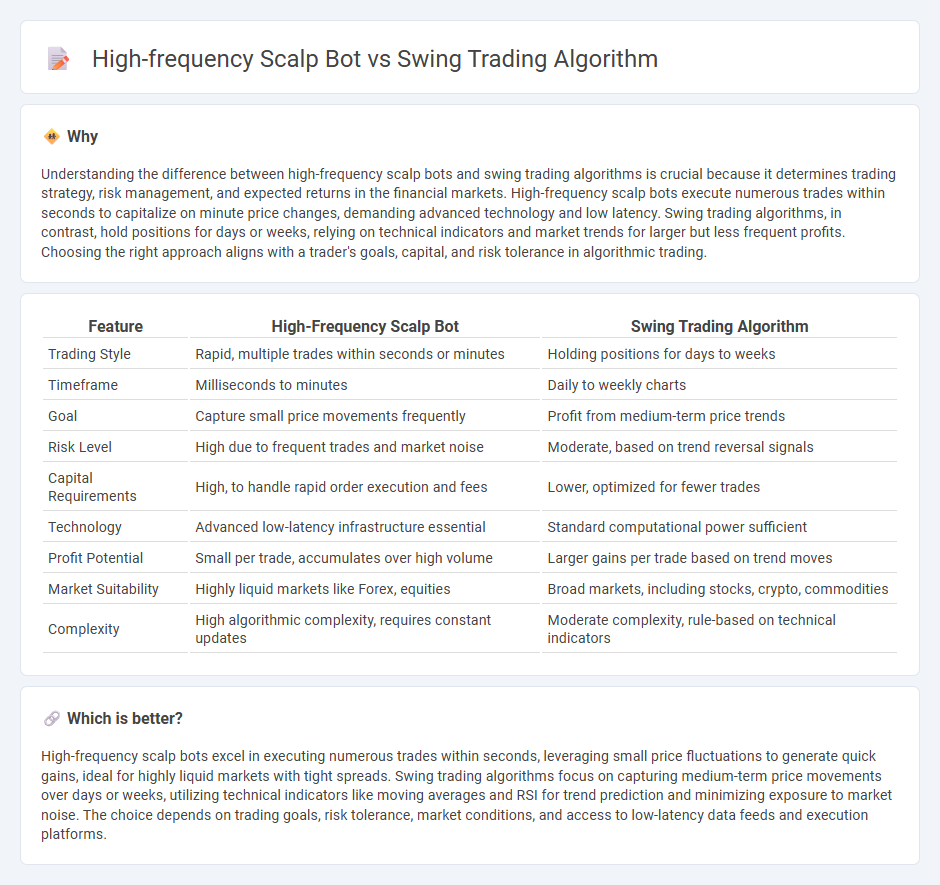 High-Frequency Scalp Bot vs Swing Trading Algorithm in Trading