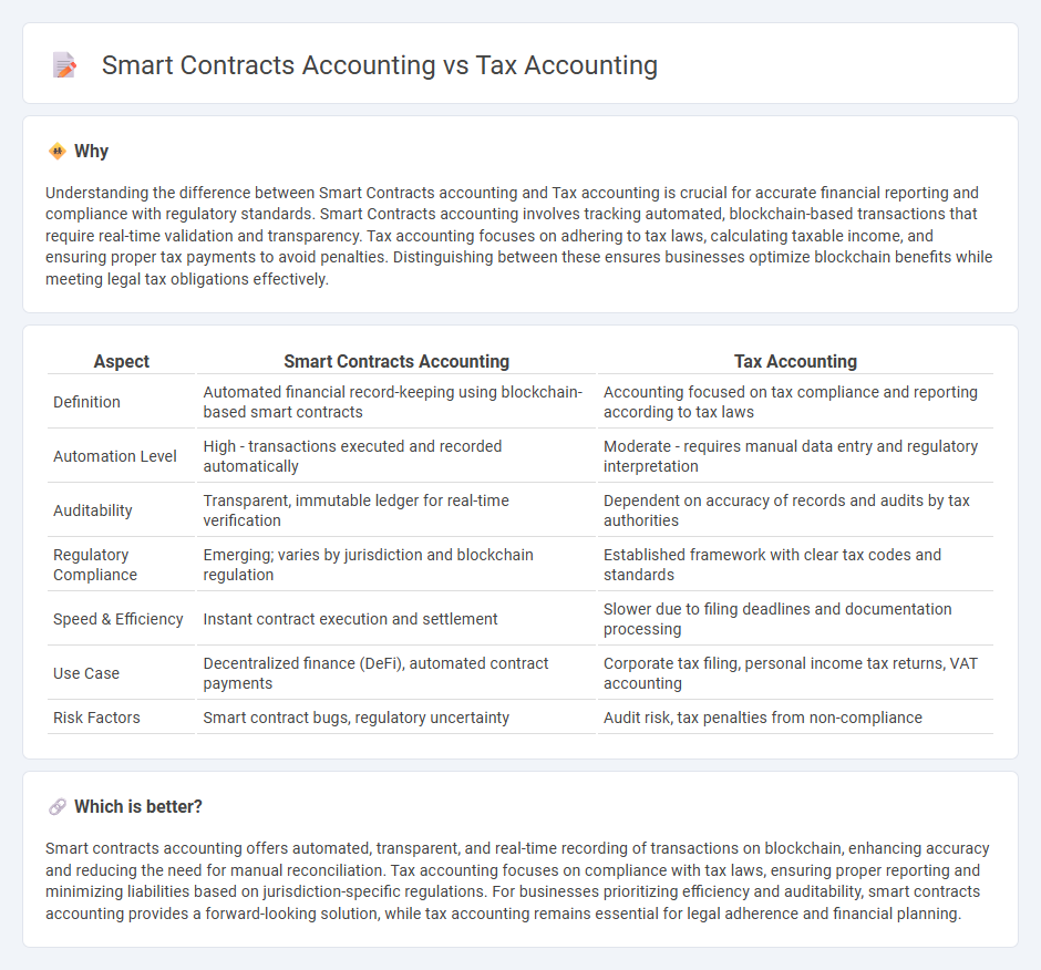Smart Contracts Accounting vs Tax Accounting in Accounting