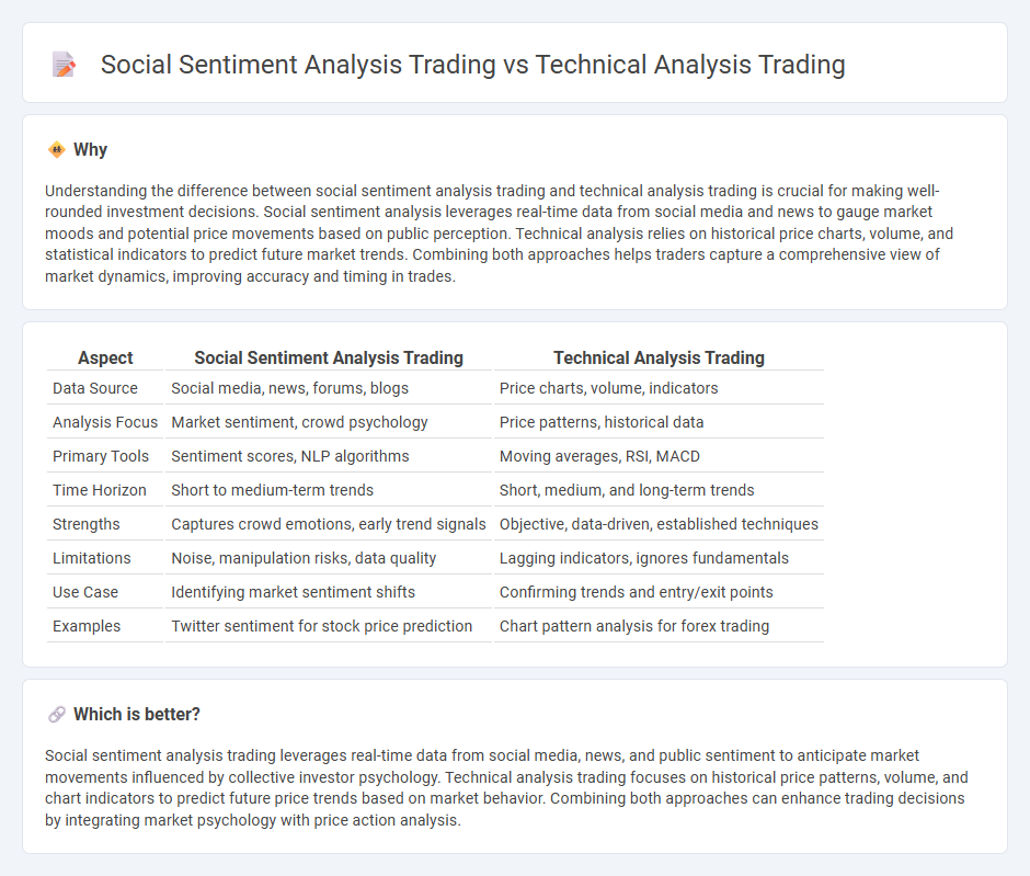 Social Sentiment Analysis Trading vs Technical Analysis Trading in Trading