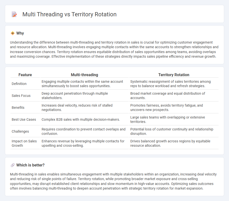 Multi Threading vs Territory Rotation in Sales