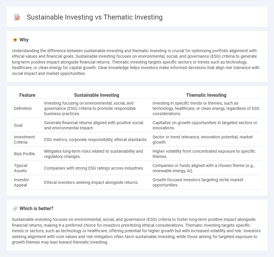 Sustainable Investing vs Thematic Investing in Banking