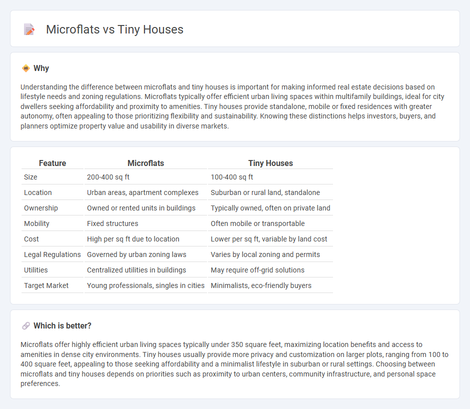 Microflats vs Tiny Houses in Real Estate