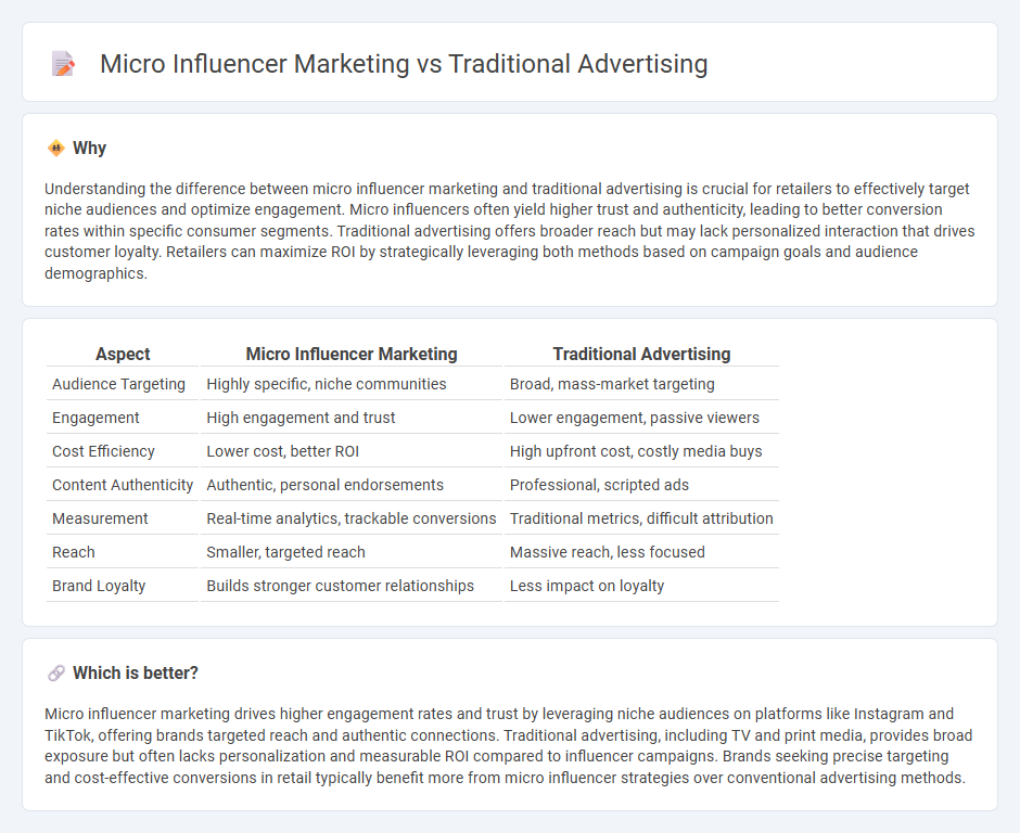 Micro Influencer Marketing vs Traditional Advertising in Retail