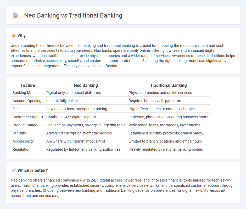 Neo Banking vs Traditional Banking in Banking