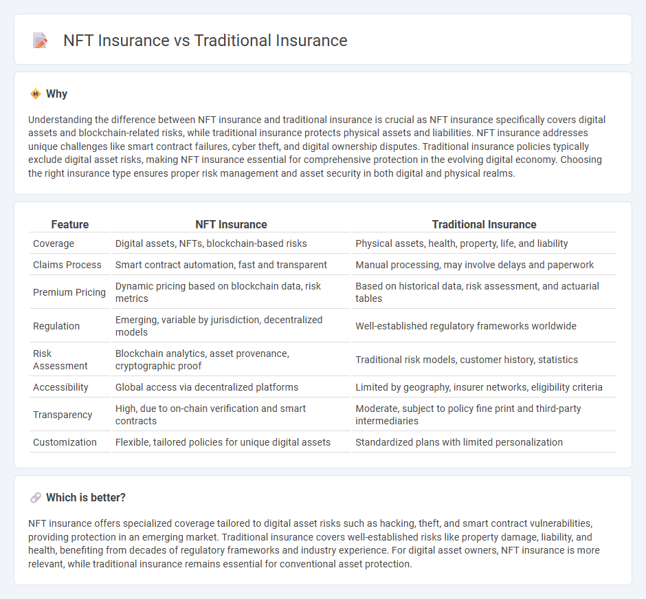 Nft Insurance vs Traditional Insurance in Insurance