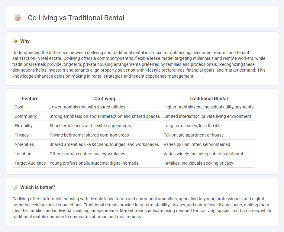 Co Living vs Traditional Rental in Real Estate