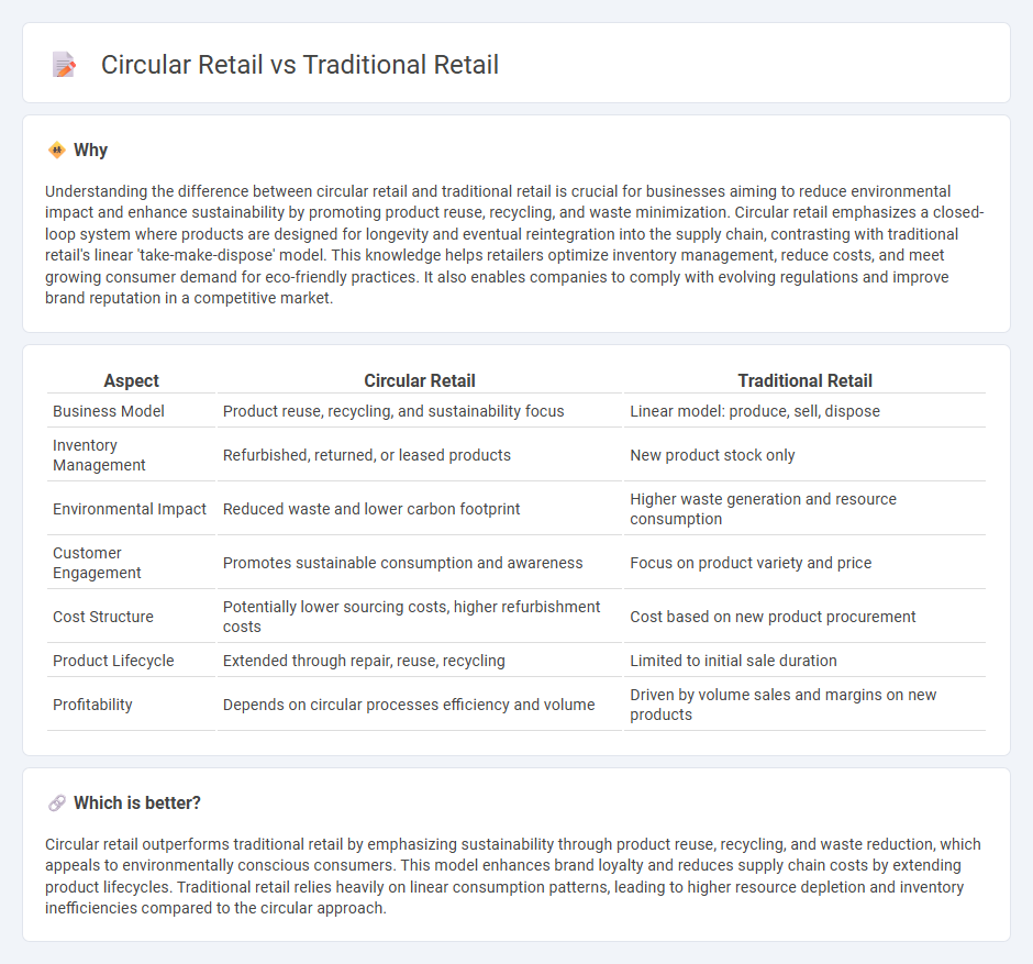 Circular Retail vs Traditional Retail in Retail