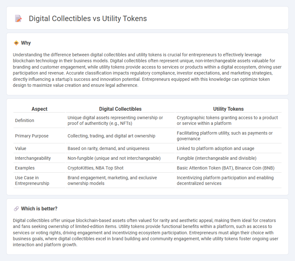 Digital Collectibles vs Utility Tokens in Entrepreneurship