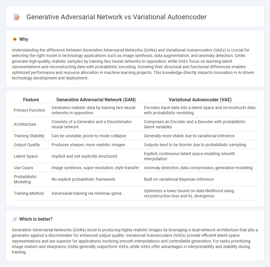Generative Adversarial Network vs Variational Autoencoder in Technology
