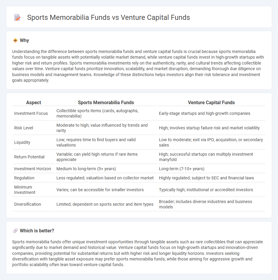 Sports Memorabilia Funds vs Venture Capital Funds in Investment