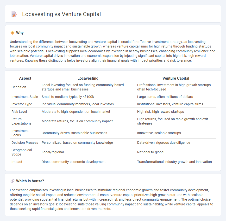 Locavesting vs Venture Capital in Economy