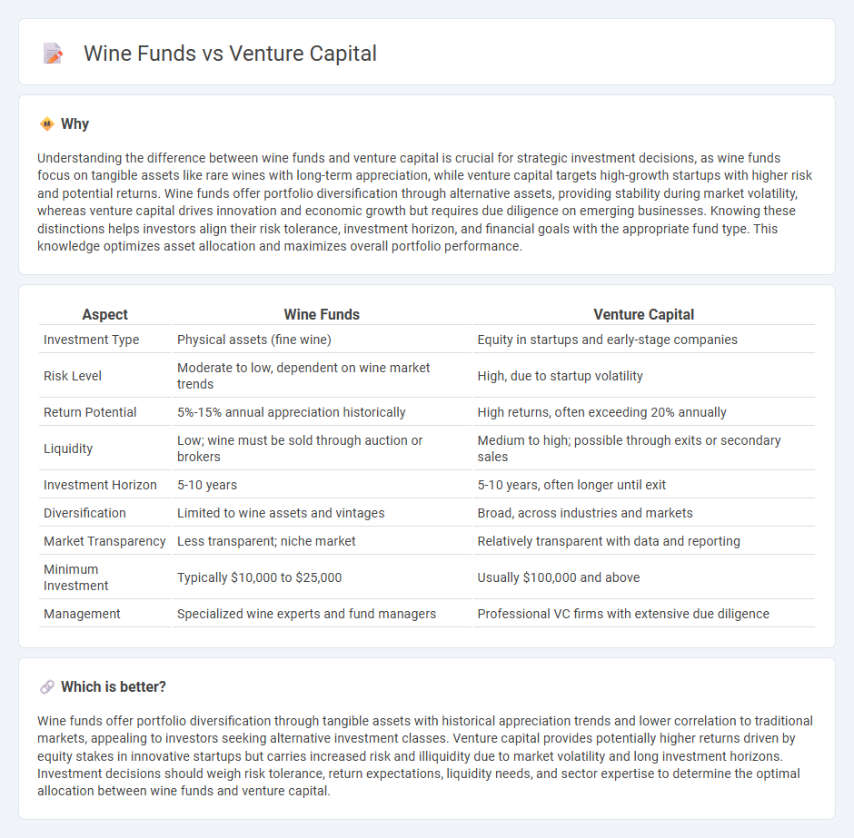 Wine Funds vs Venture Capital in Investment