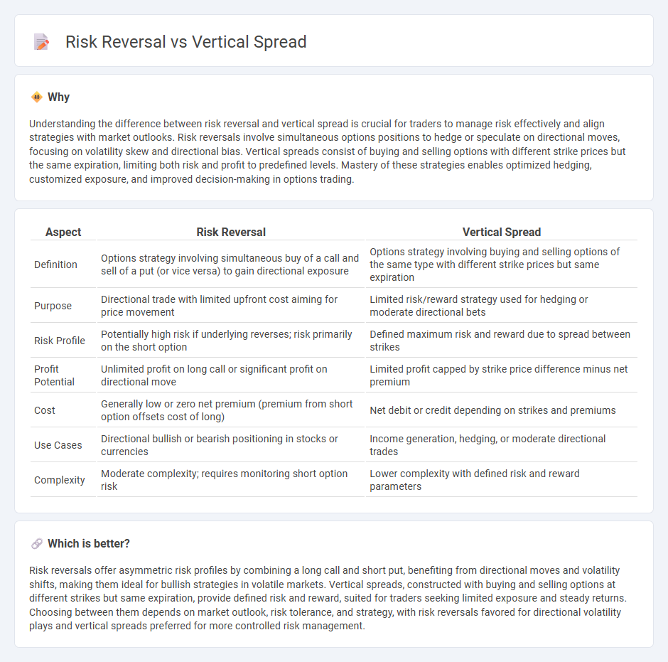 Risk Reversal vs Vertical Spread in Trading