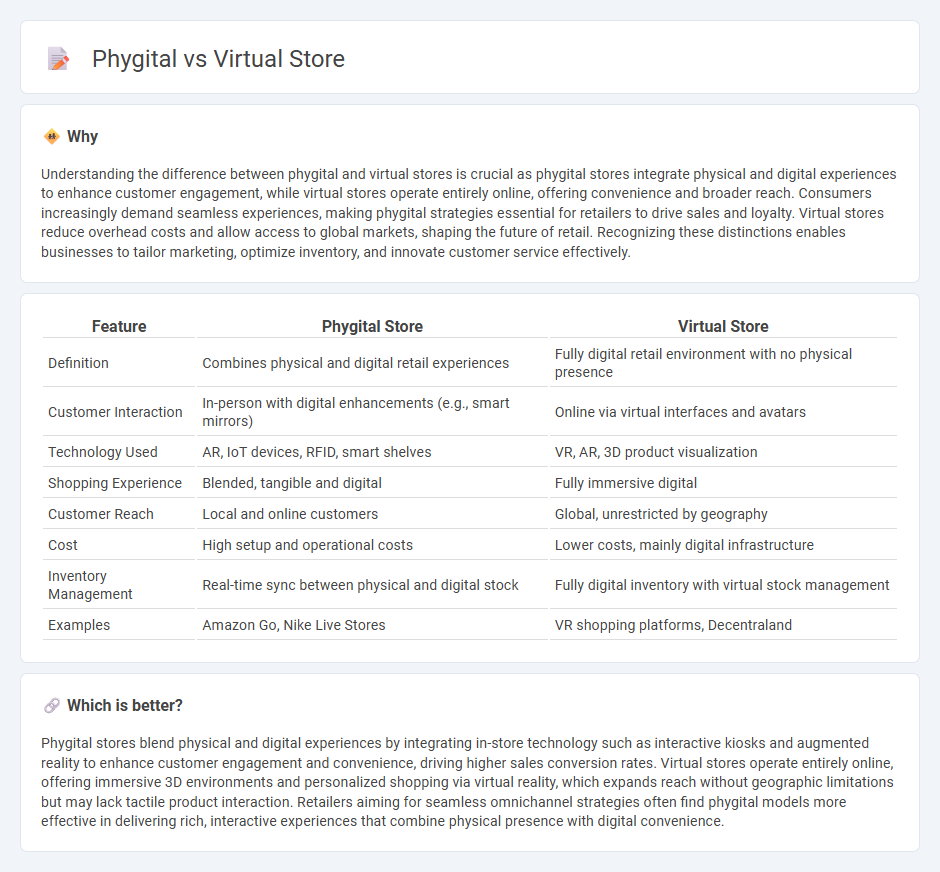 Phygital vs Virtual Store in Retail