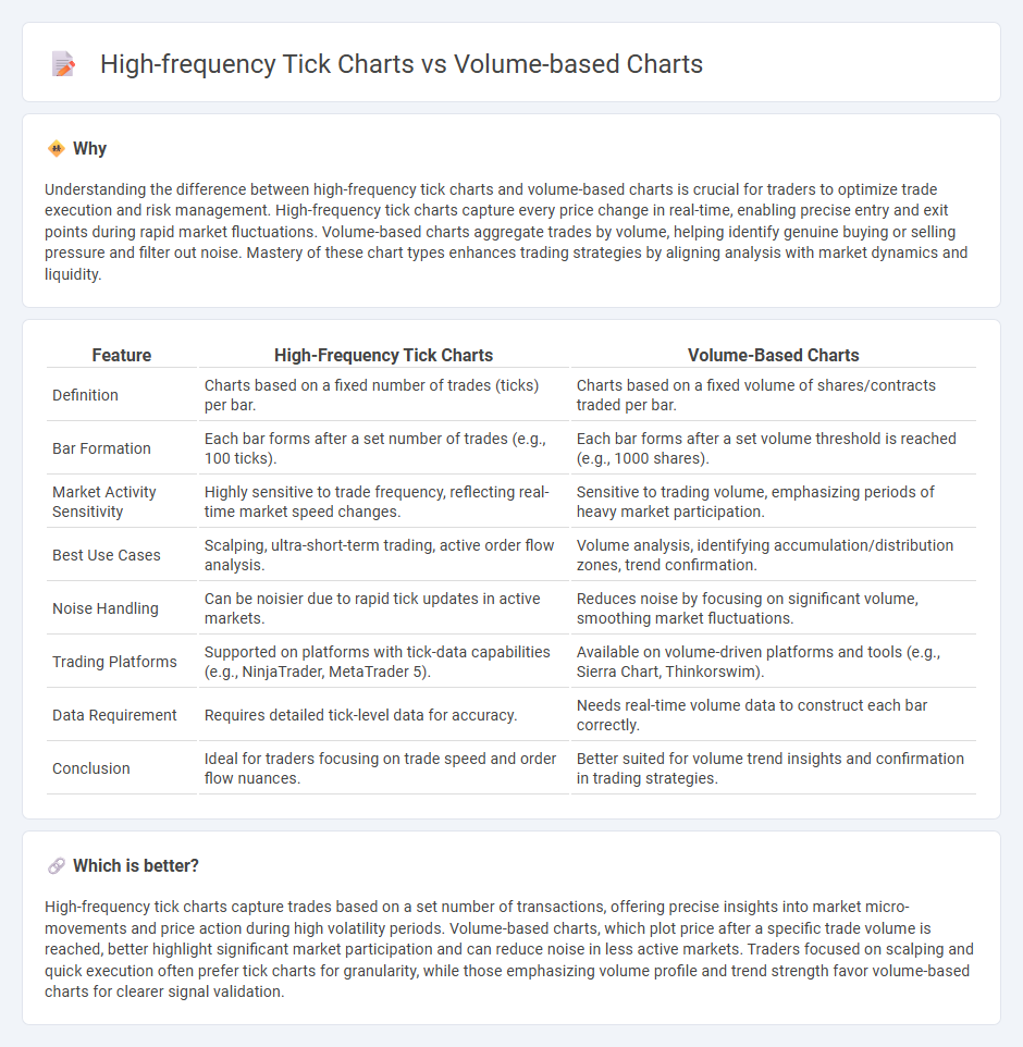 High-Frequency Tick Charts vs Volume-Based Charts in Trading