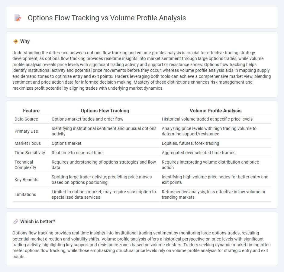 Options Flow Tracking vs Volume Profile Analysis in Trading