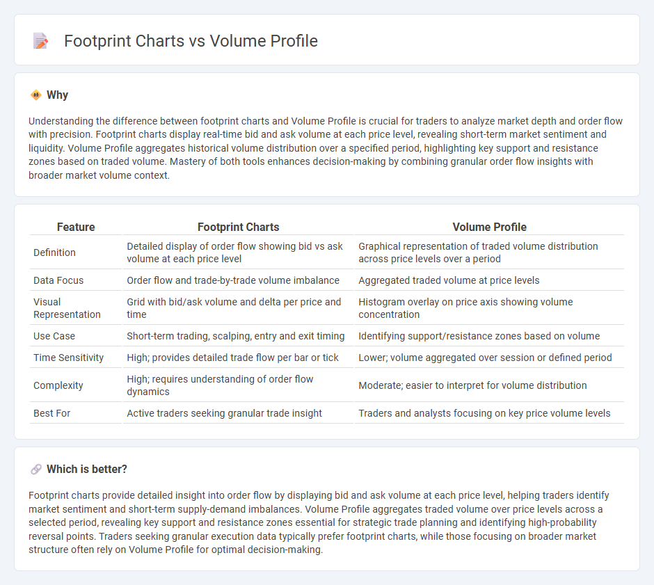 Footprint Charts vs Volume Profile in Trading