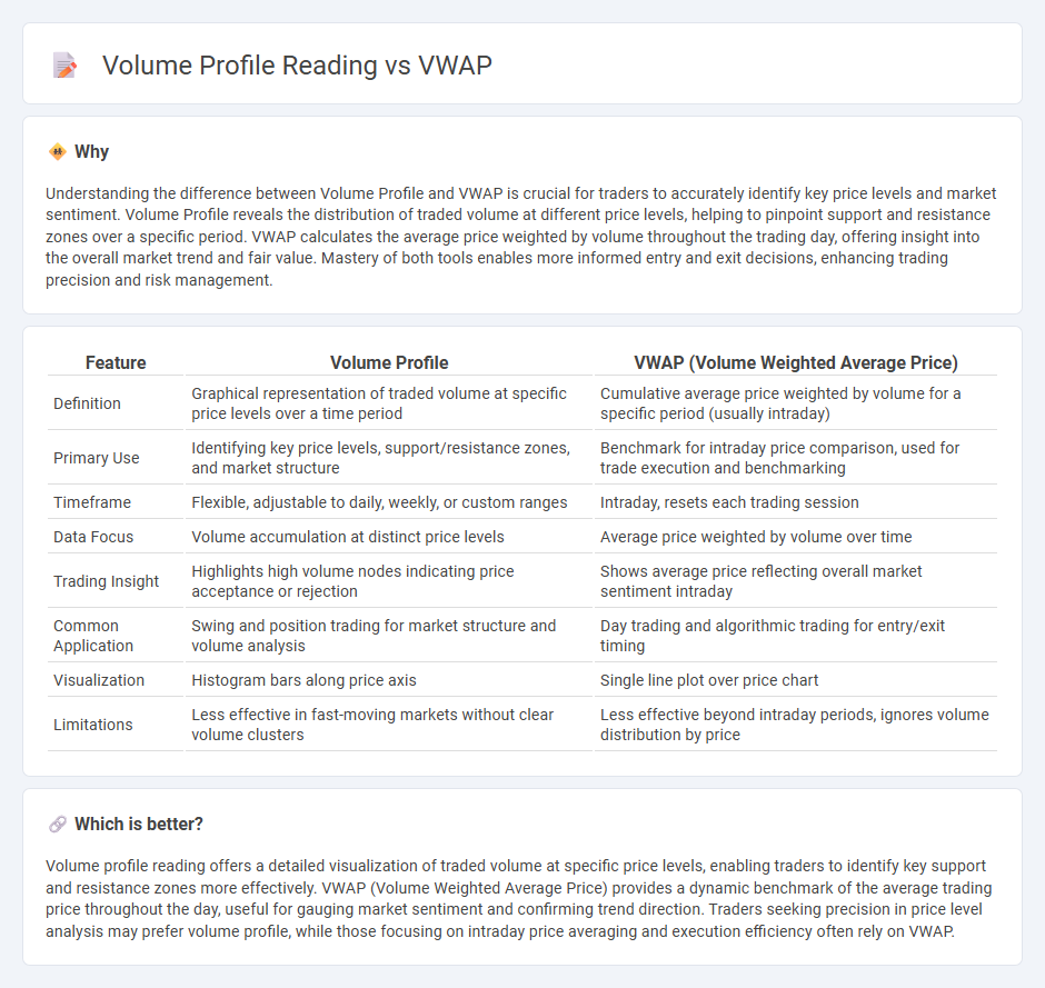 Volume Profile Reading vs Vwap in Trading