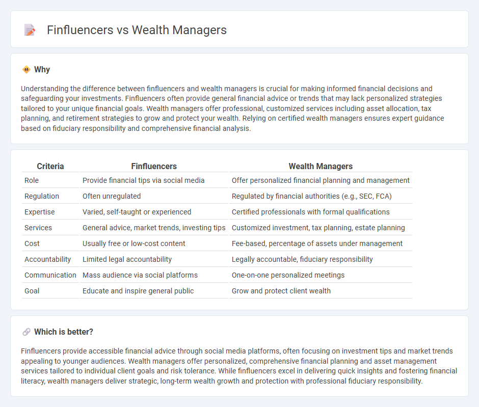 Finfluencers vs Wealth Managers in Banking