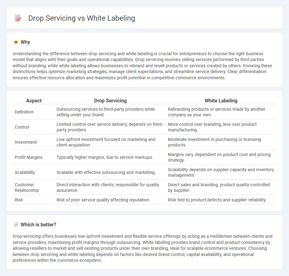Drop Servicing vs White Labeling in Commerce