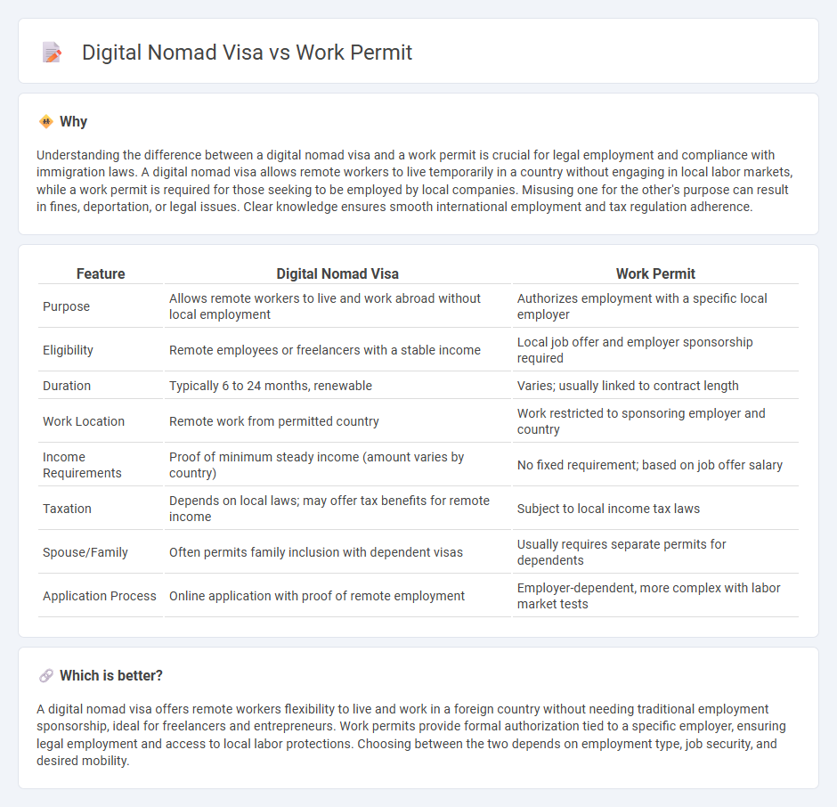 Digital Nomad Visa vs Work Permit in Employment