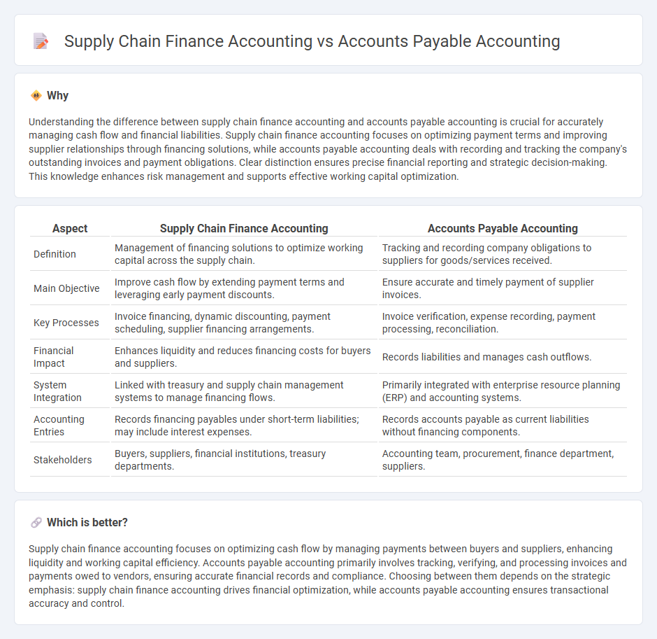 Supply Chain Finance Accounting vs Accounts Payable Accounting in Accounting