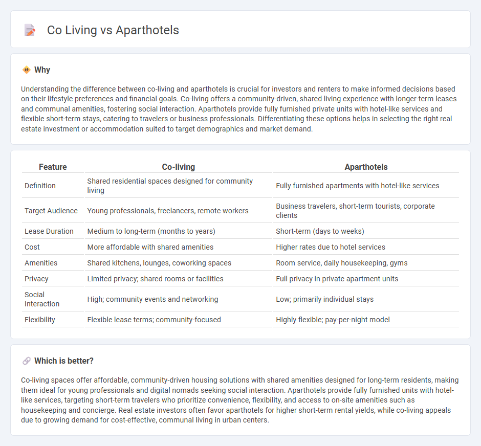 Co Living vs Aparthotels in Real Estate