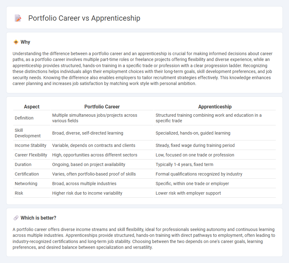 Portfolio Career vs Apprenticeship in Employment