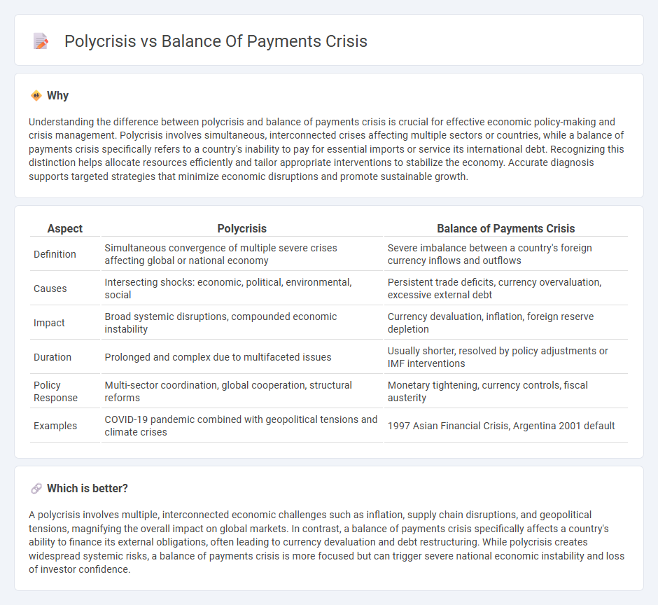 Polycrisis vs Balance Of Payments Crisis in Economy