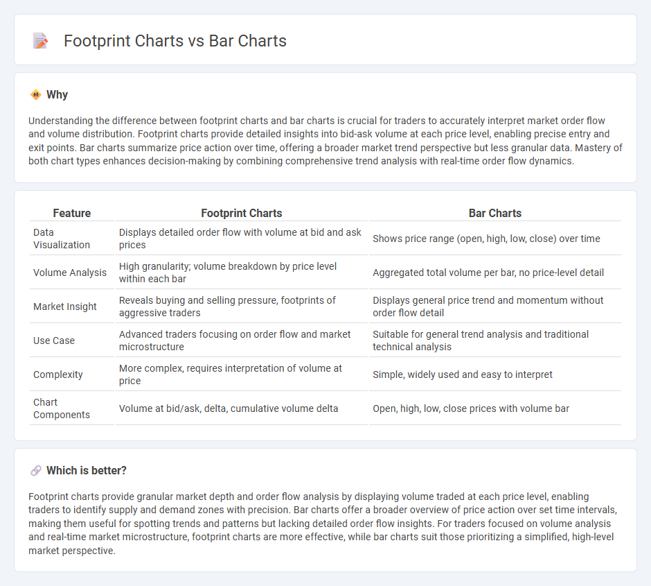 Footprint Charts vs Bar Charts in Trading