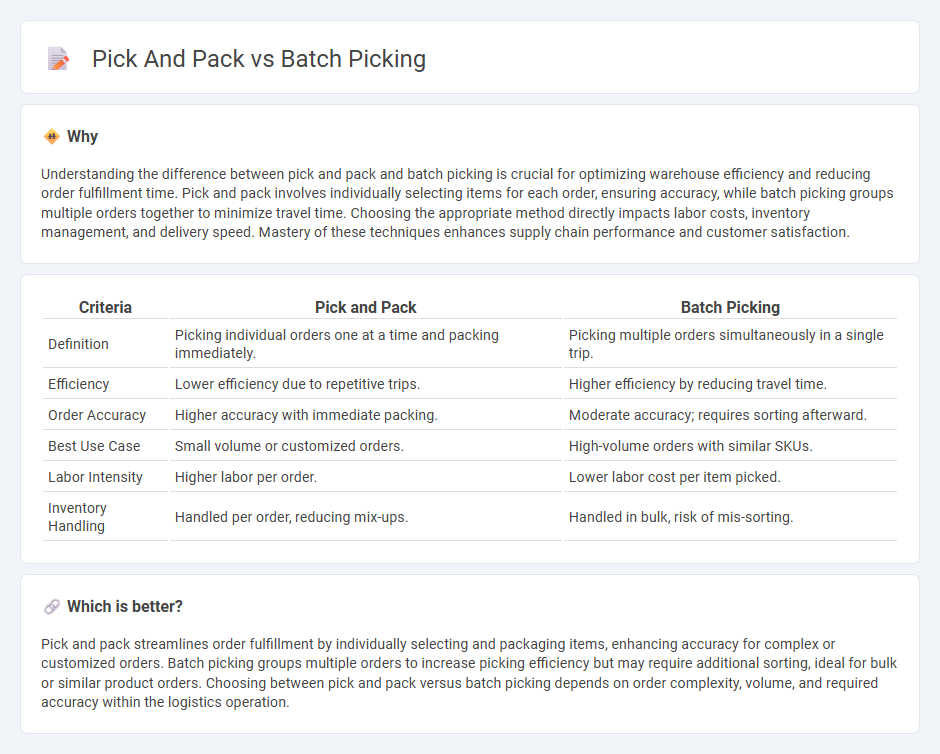 Pick And Pack vs Batch Picking in Logistics