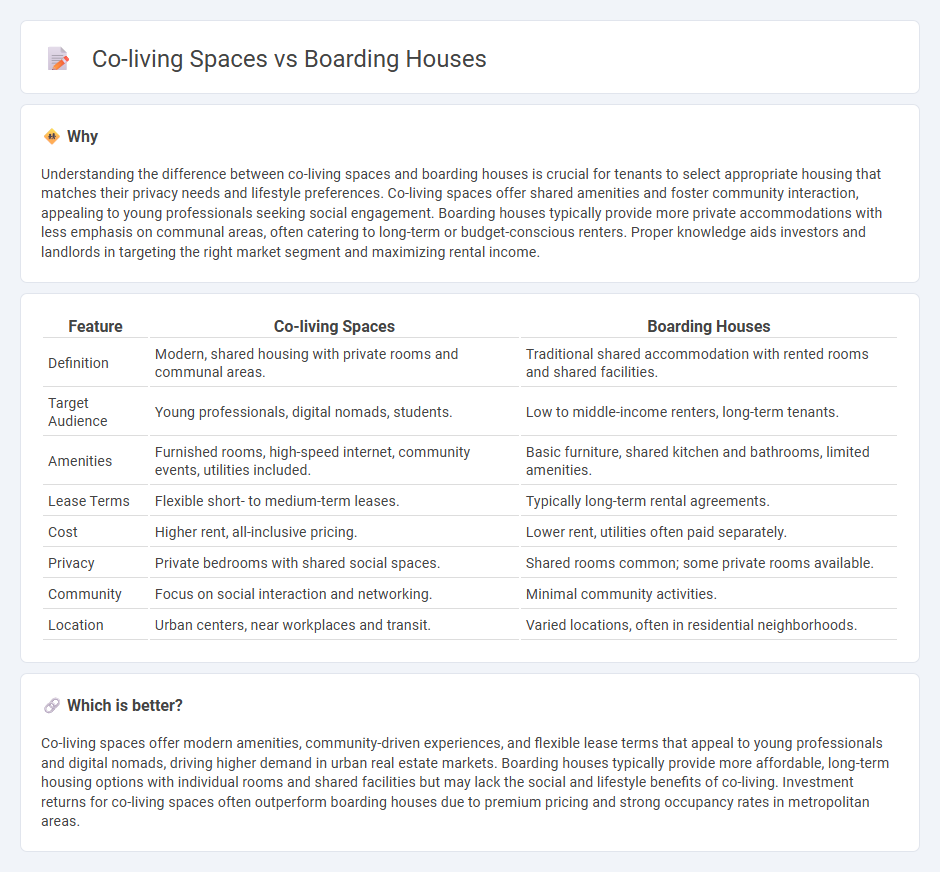 Co-Living Spaces vs Boarding Houses in Real Estate