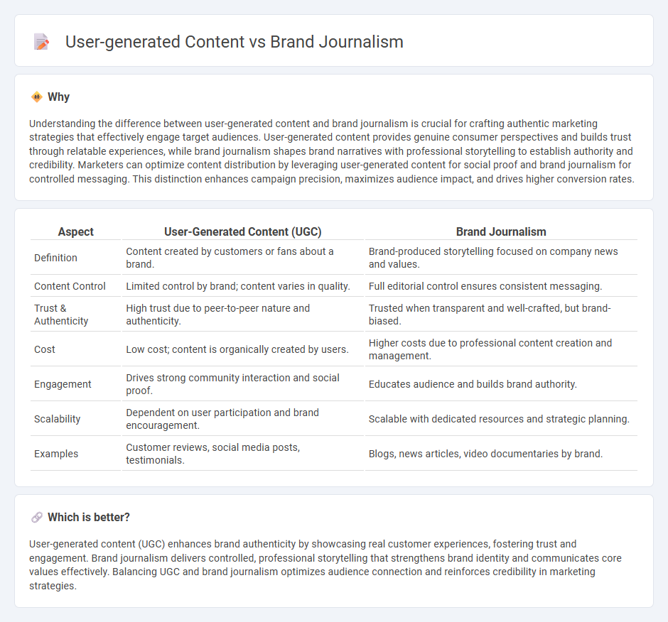 User-Generated Content vs Brand Journalism in Marketing