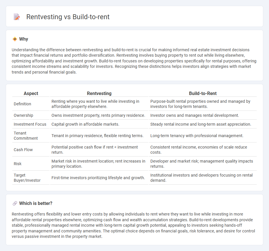 Rentvesting vs Build-To-Rent in Economy